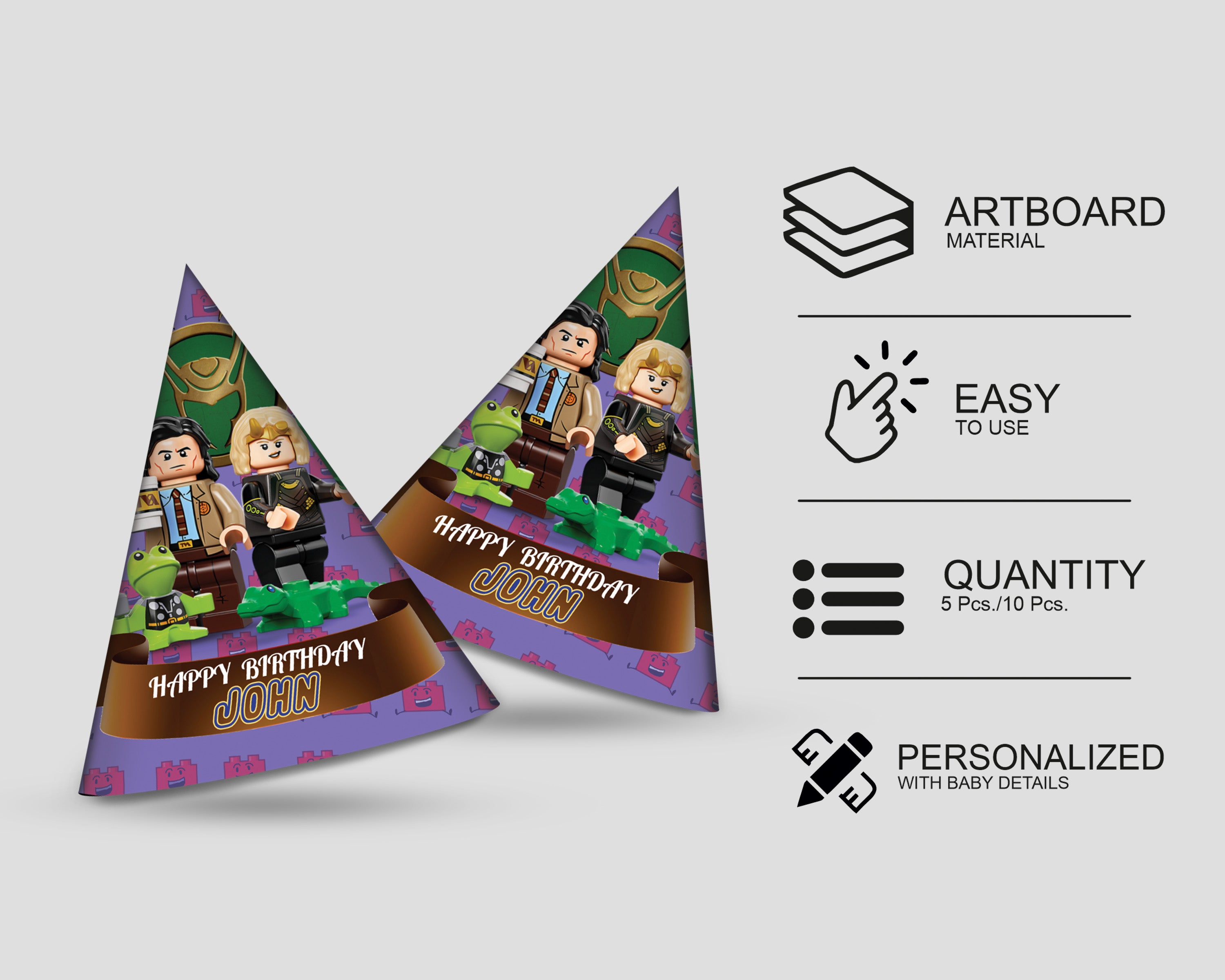 Lego Theme Personalized Hat