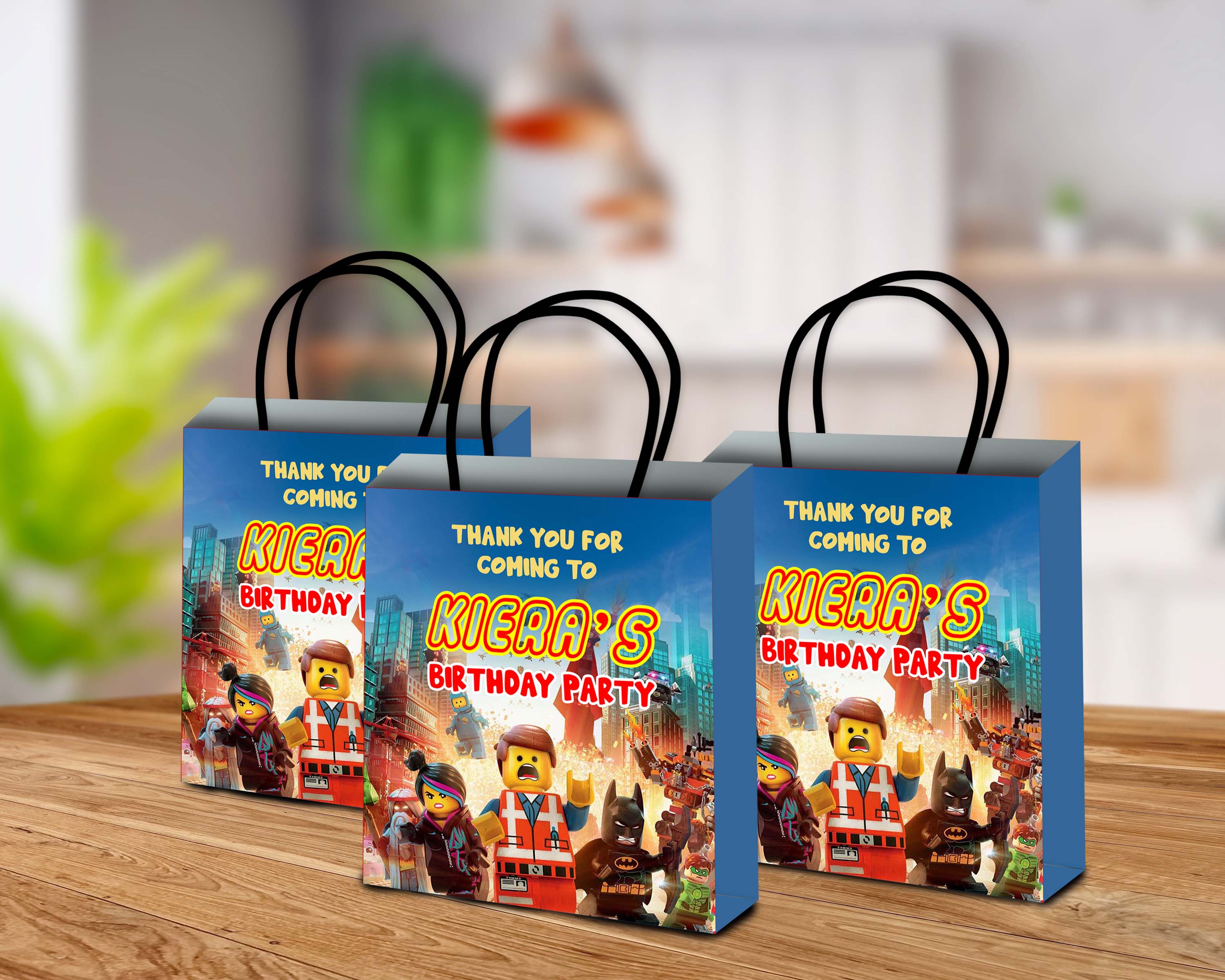 Lego Theme Return Gift Bag