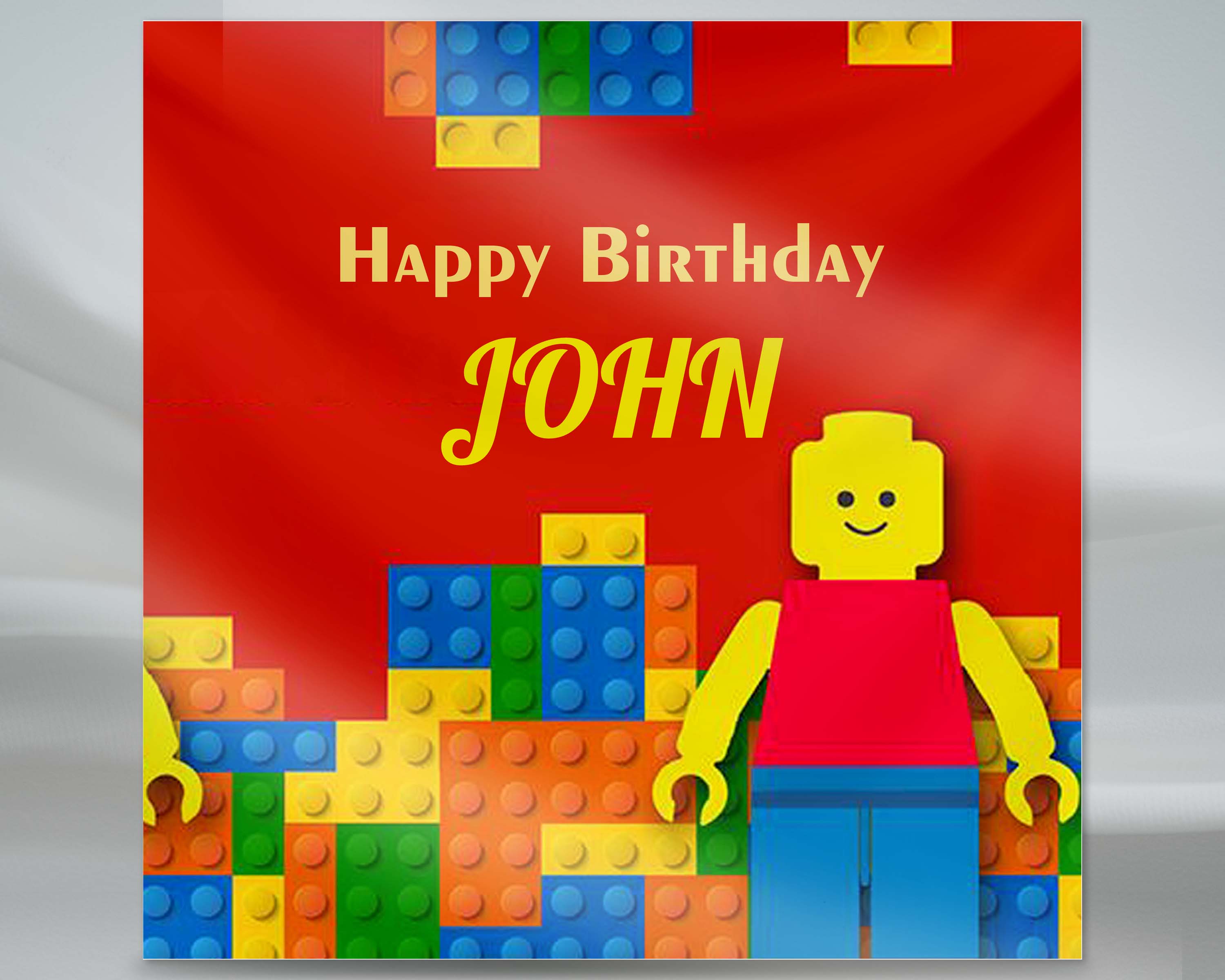 Lego Theme Square Backdrop