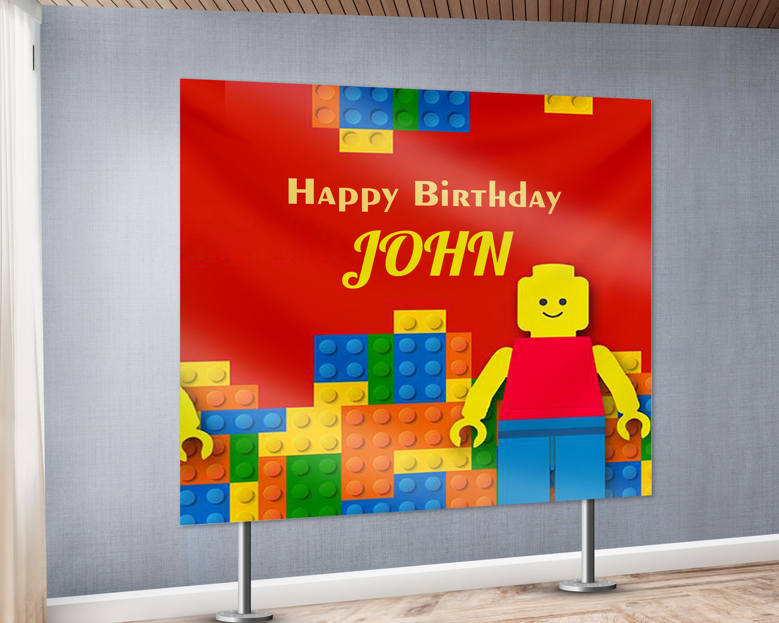 Lego Theme Square Backdrop