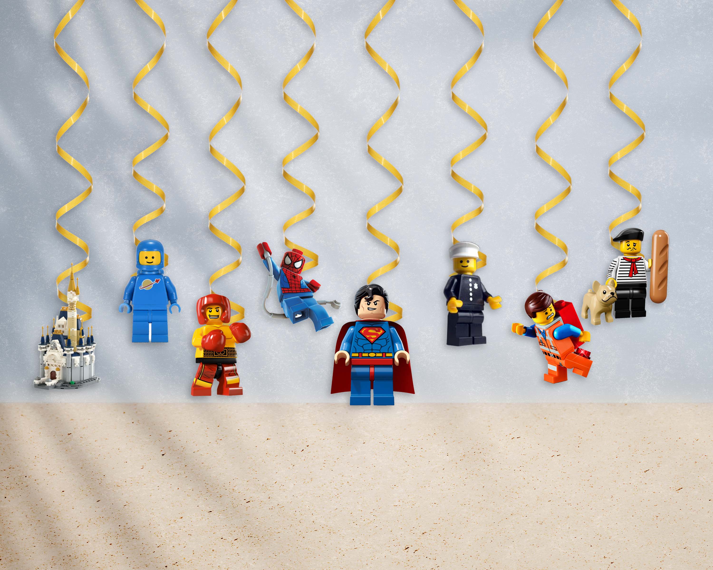 Lego Theme Swirls