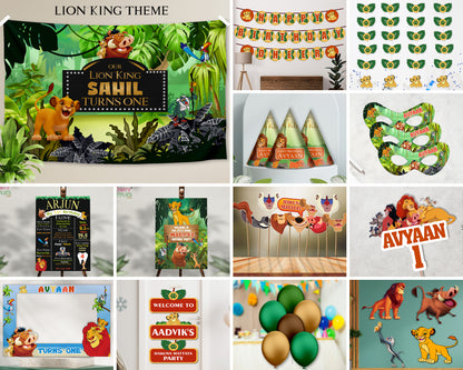 Lion King Theme Classic Combo Kit