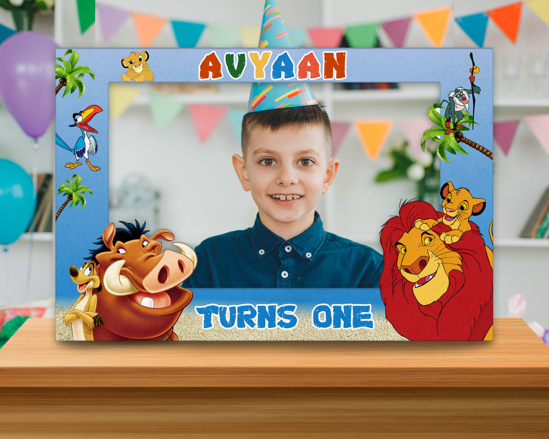 Lion King Theme Photobooth