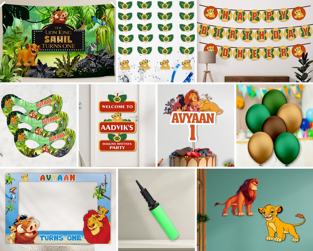 Lion King Theme Exclusive Kit