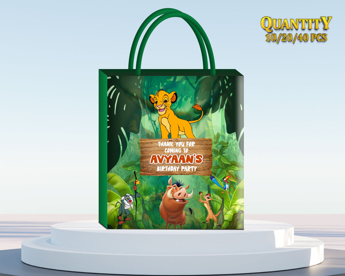 PSI Lion King Theme Return Gift Bag