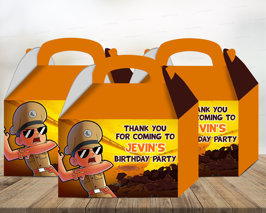 PSI Little Singham theme Goodie Return Gift Boxes