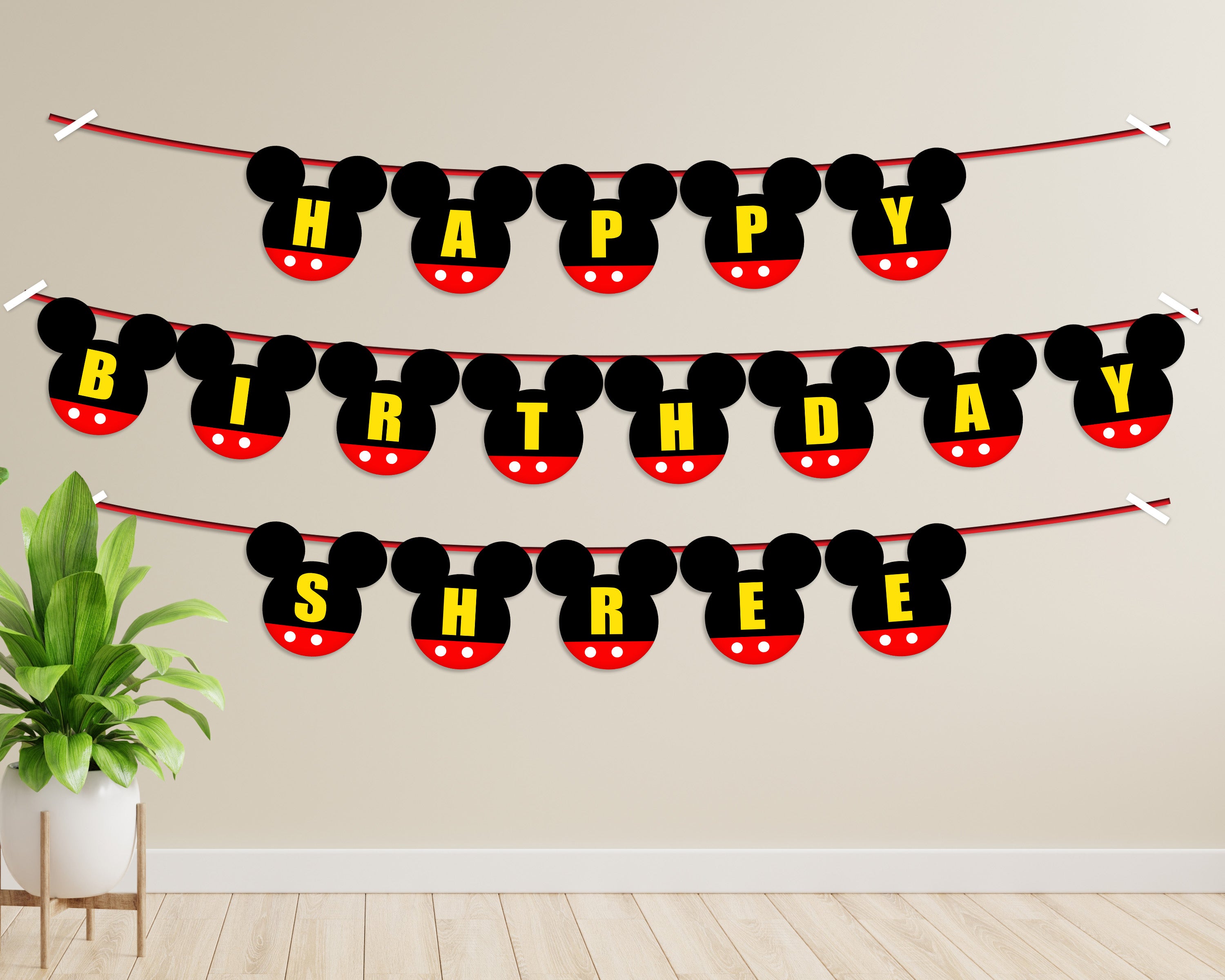 PSI Mickey Mouse Customized Hanging