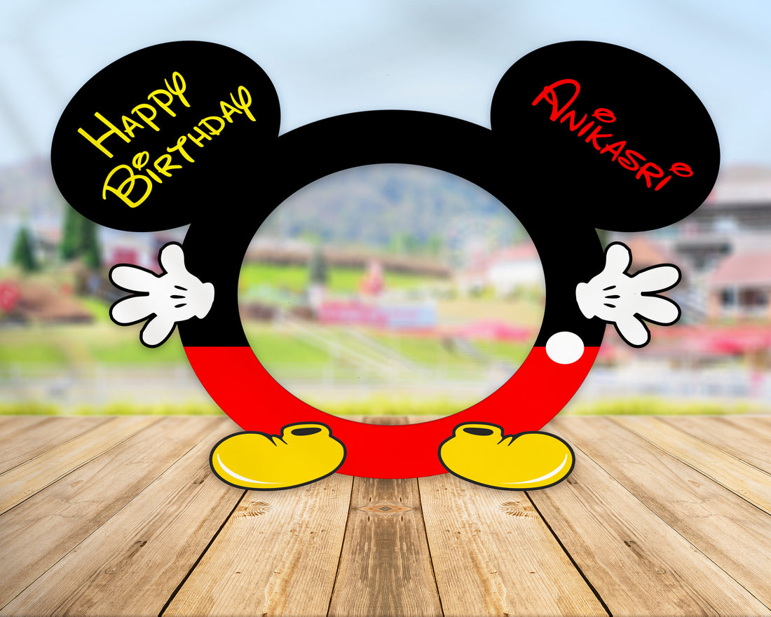 Mickey Mouse Customized Photobooth