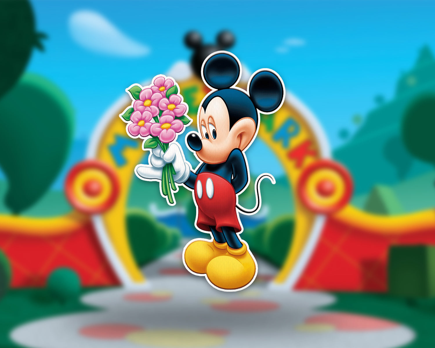 Mickey Mouse Club Flowers