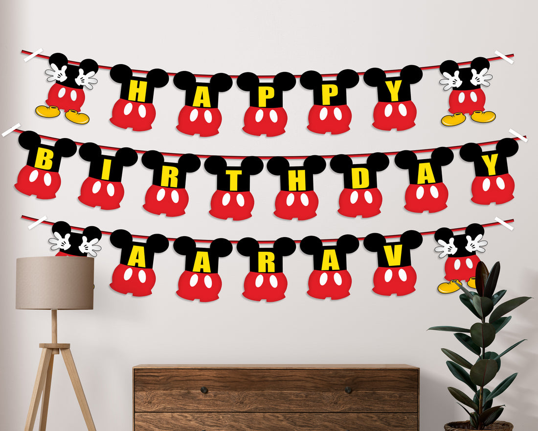 Mickey Mouse Personalized Hanging