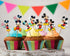 Mickey Mouse Theme Customized Cup Cake Topper - image 1 of 3 | Party Supplies India