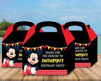 Mickey Mouse Theme Goodie Return Gift Boxes