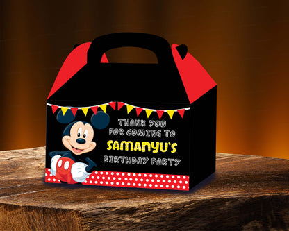 Mickey Mouse Theme Goodie Return Gift Boxes