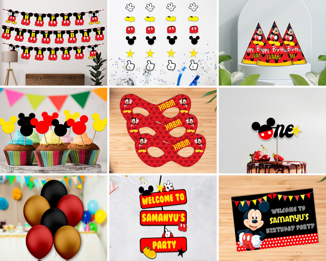 Mickey Mouse Theme Preferred Kit