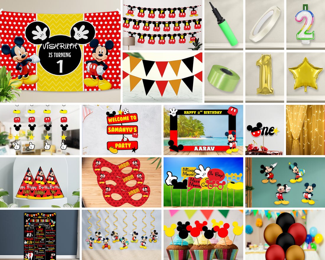 Mickey Mouse Theme Premium Kit