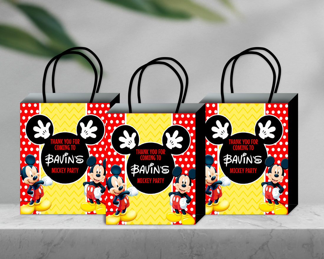 Mickey Mouse Theme Return Gift Bag