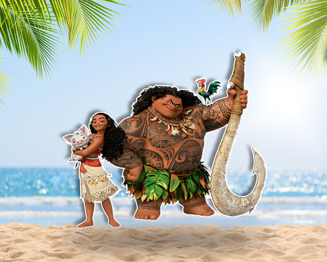 Moana Theme Cutout MNA-05