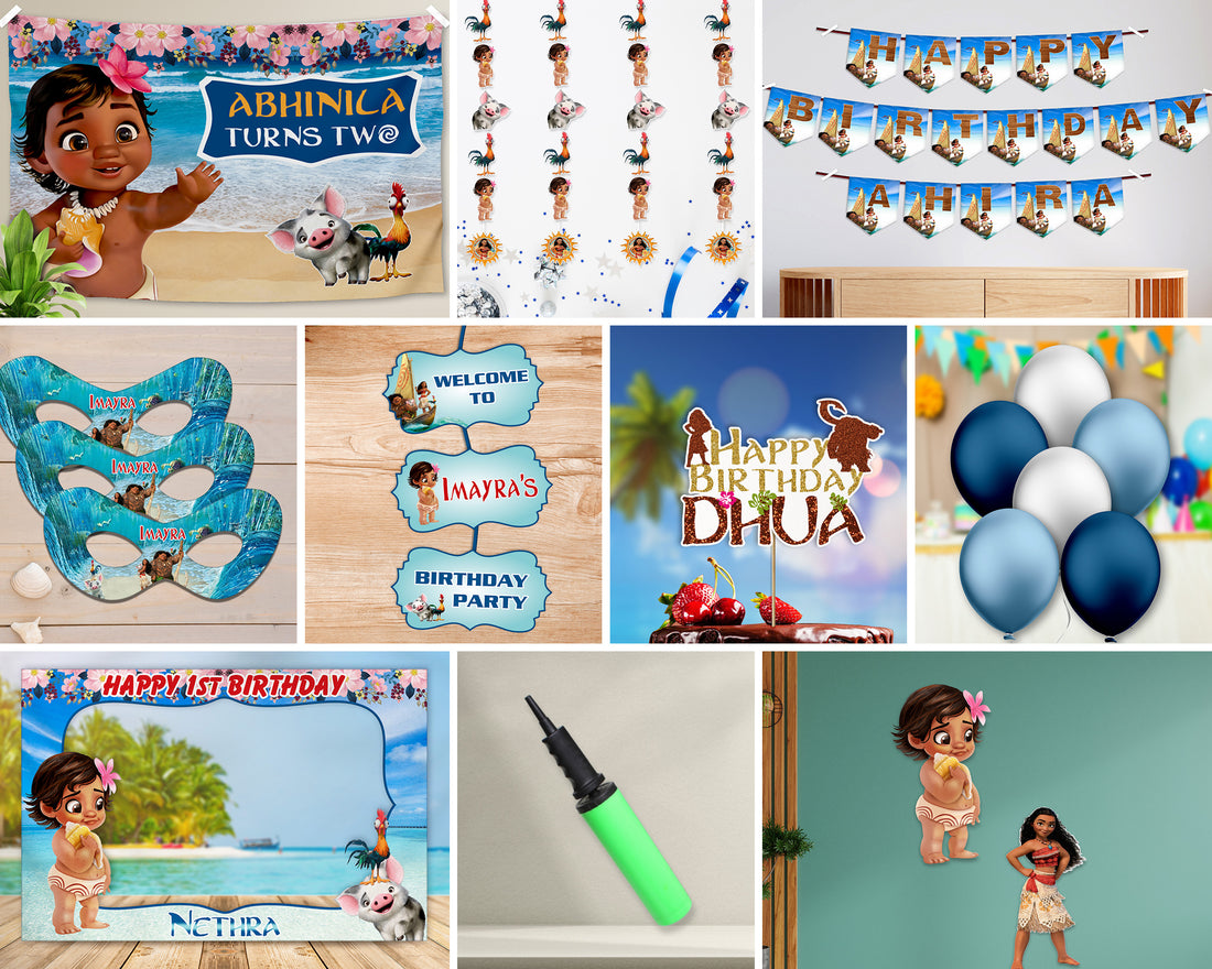 Moana Theme Exclusive Kit