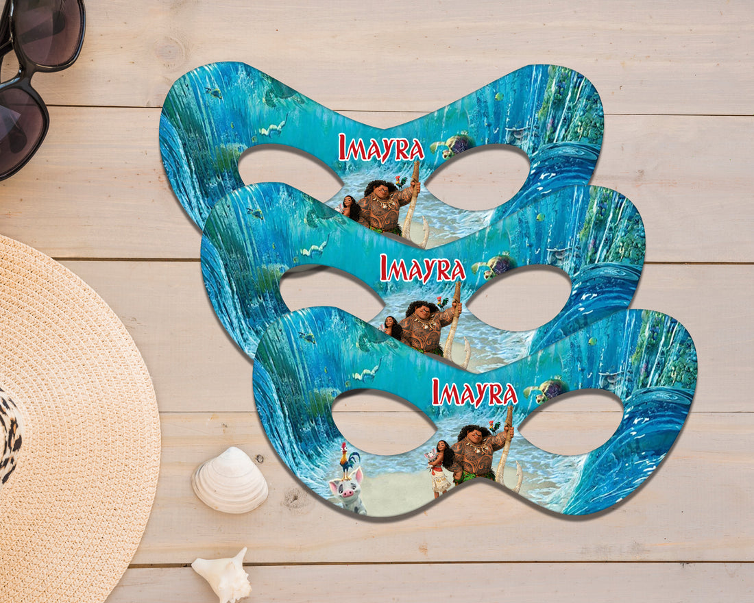 Moana Theme Eye Mask