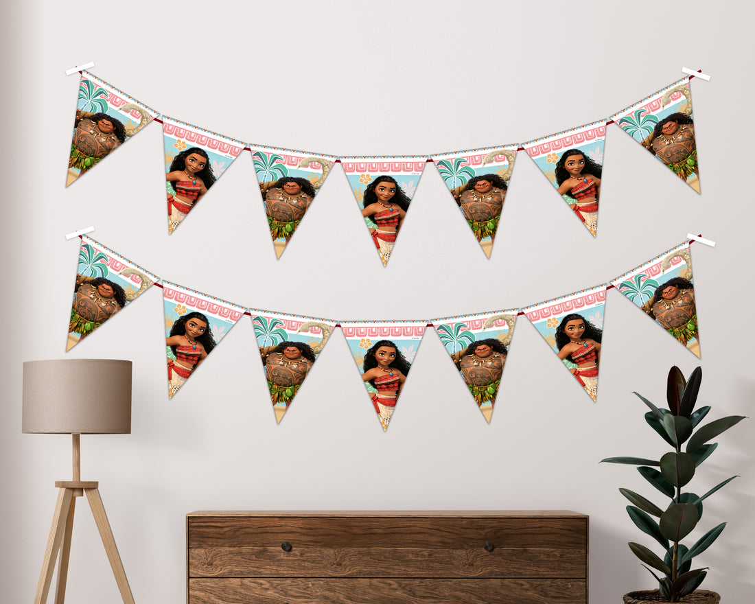 Moana Theme Flag Hanging
