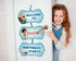 Moana Theme Personalized Door Poster - image 1 of 3 | Party Supplies India