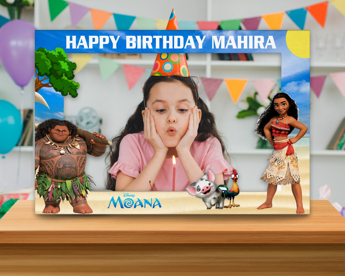 Moana Theme Photobooth