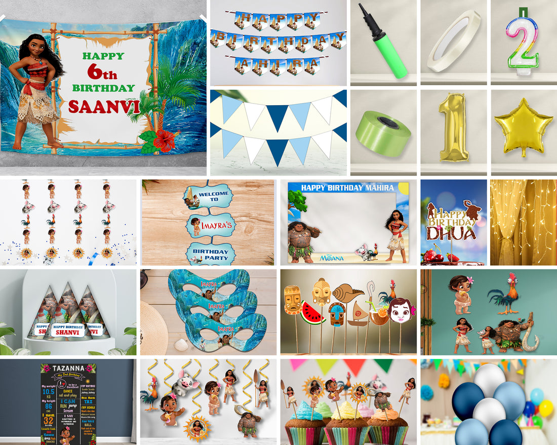 Moana Theme Premium Kit