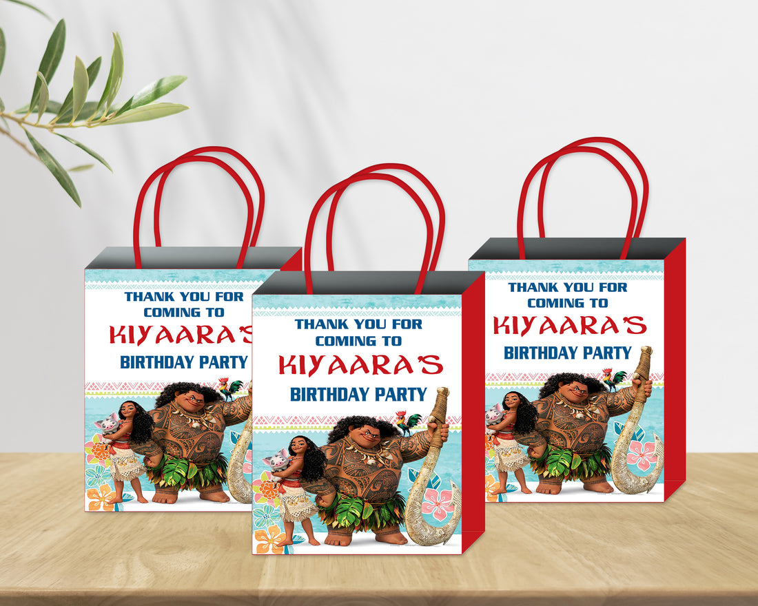 Moana Theme Return Gift Bag