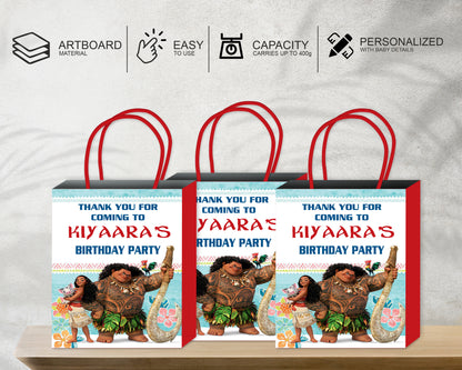 Moana Theme Return Gift Bag