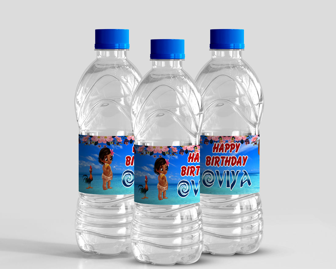 PSI Moana Theme Water Bottle Sticker