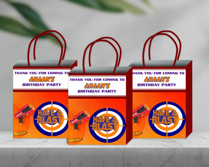 Nerf Theme Return Gift Bag