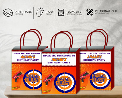 PSI Nerf Theme Return Gift Bag