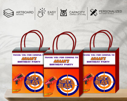 Nerf Theme Return Gift Bag