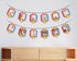 Number Blocks Theme 12 Months Photo Banner - image 1 of 3 | Party Supplies India