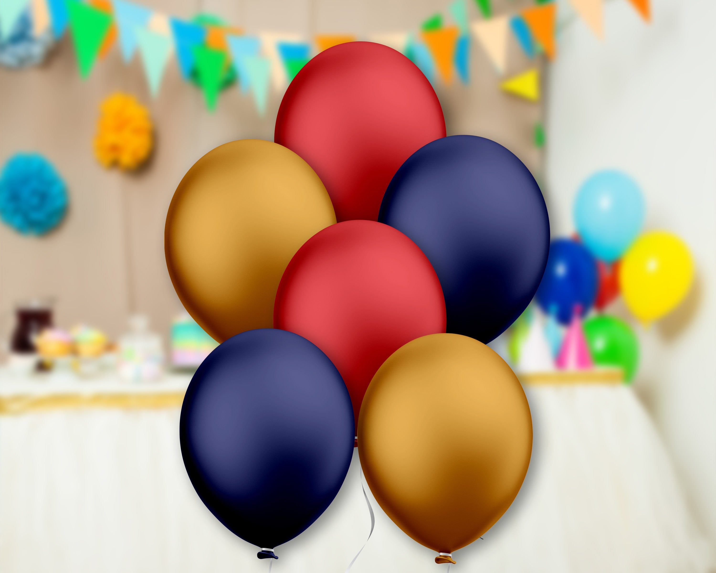 PSI Number Blocks Theme Colour 60 Pcs. Balloons