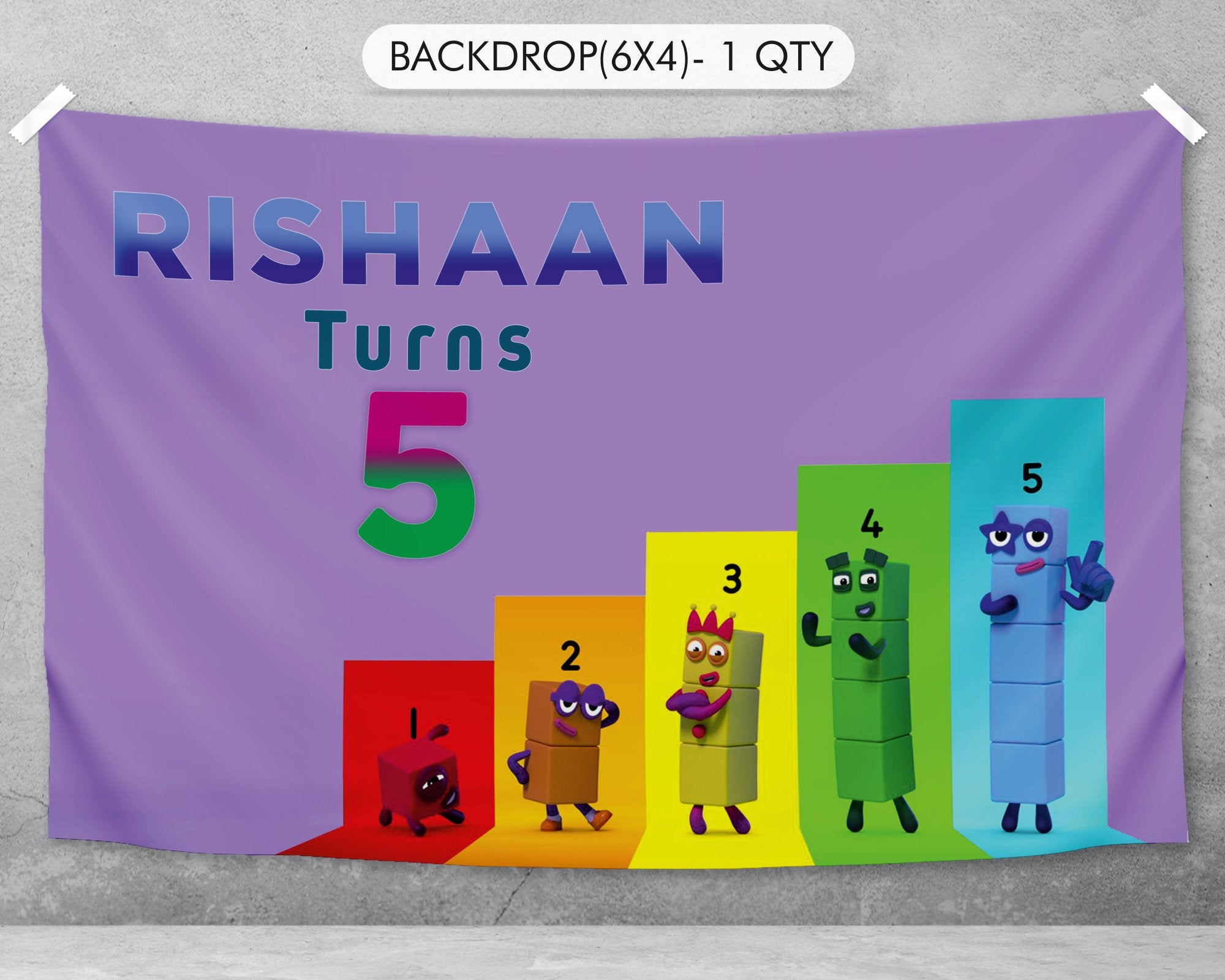 Number Blocks Theme Classic Combo Kit | Kids birthday party – Party ...