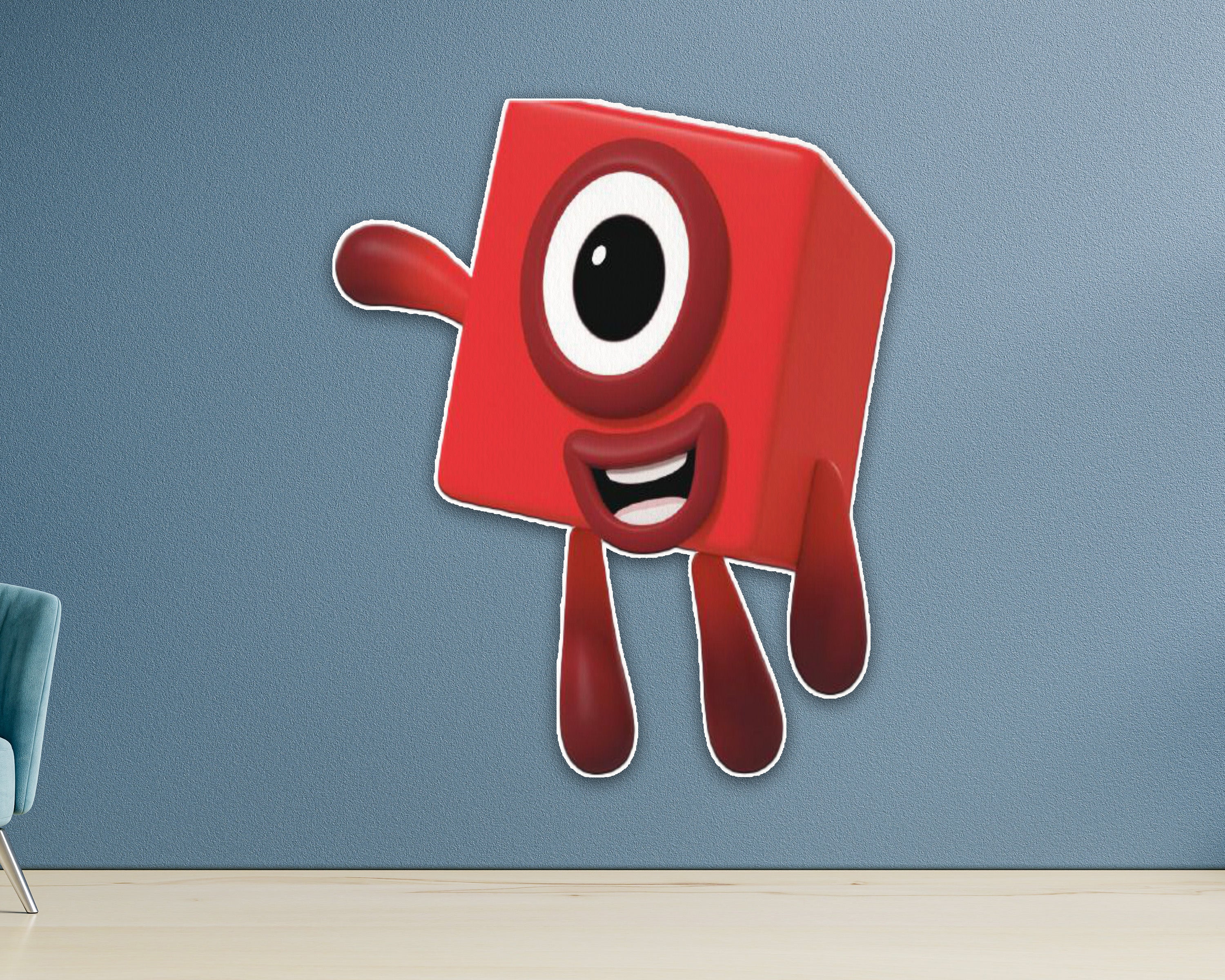 Number Blocks Theme Cutout NBL-01