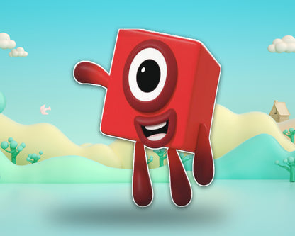 Number Blocks Theme Cutout NBL-01