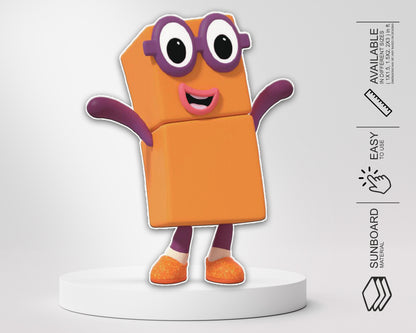 Number Blocks Theme Cutout NBL-02
