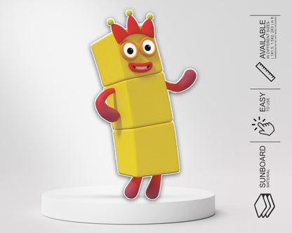 Number Blocks Theme Cutout NBL-03