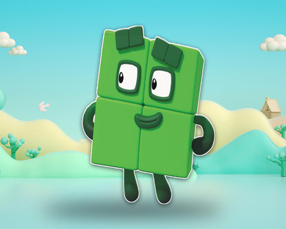 Number Blocks Theme Cutout NBL-04