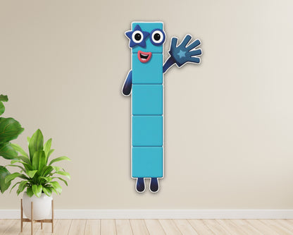 Number Blocks Theme Cutout NBL-05
