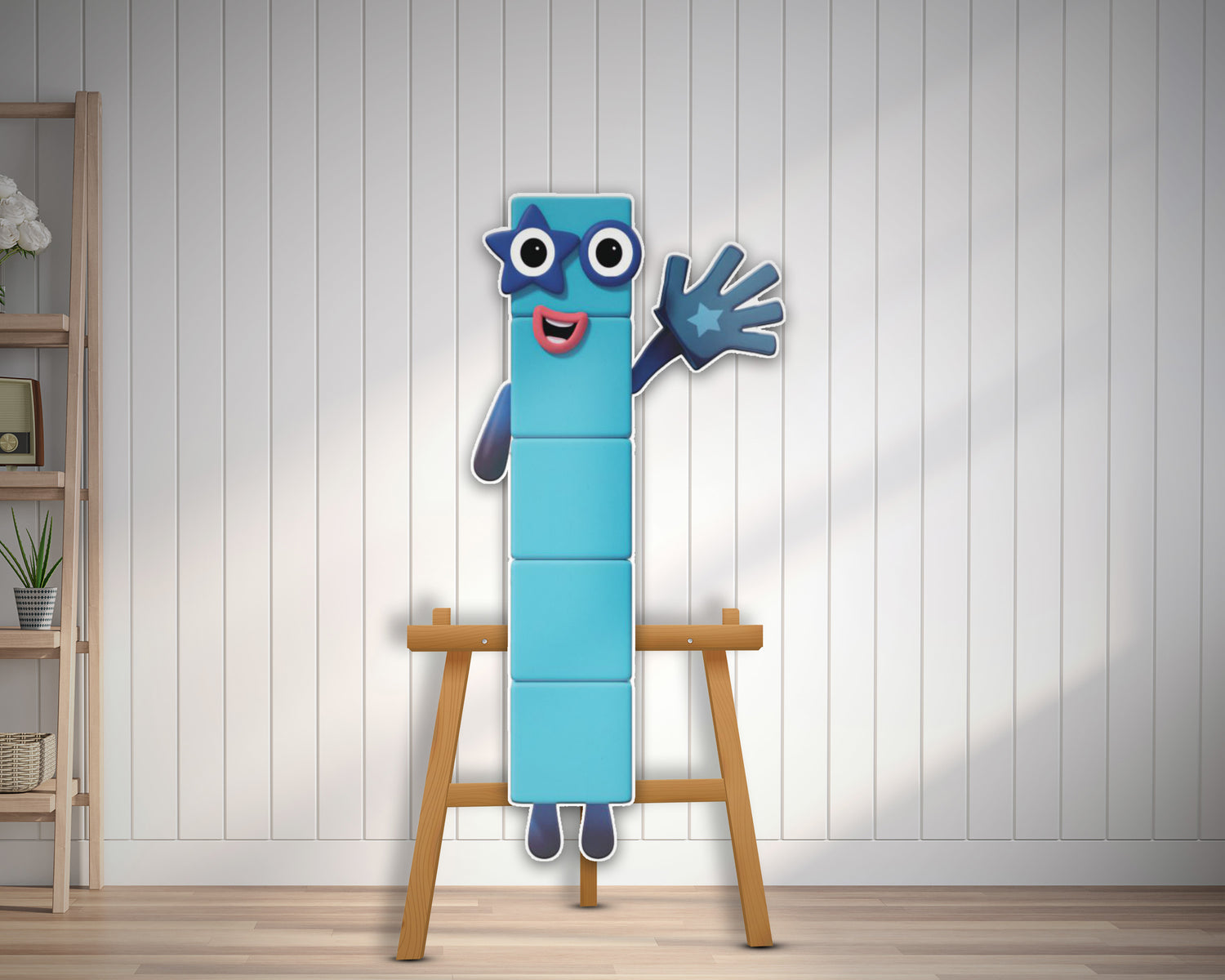 Number Blocks Theme Cutout - 05 | Kids birthday party – Party Supplies ...