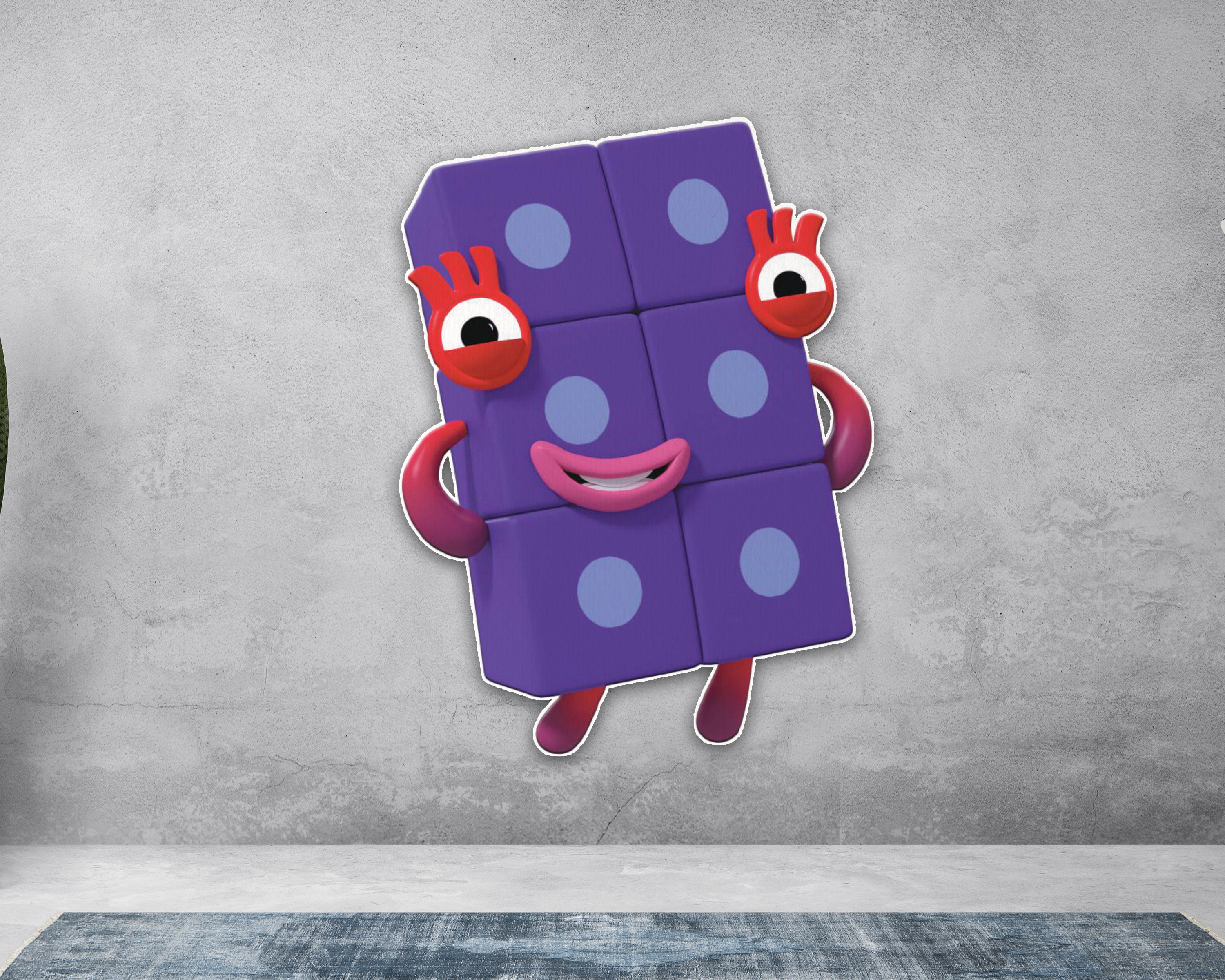 Number Blocks Theme Cutout NBL-06