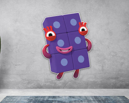 Number Blocks Theme Cutout NBL-06