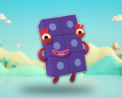 Number Blocks Theme Cutout NBL-06