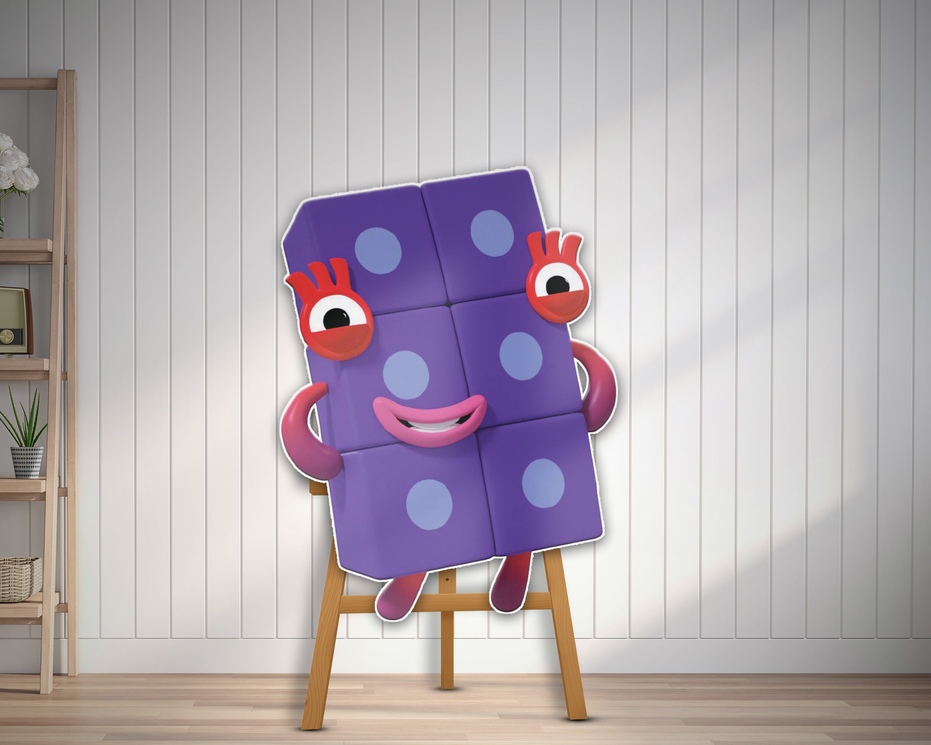 Number Blocks Theme Cutout NBL-06