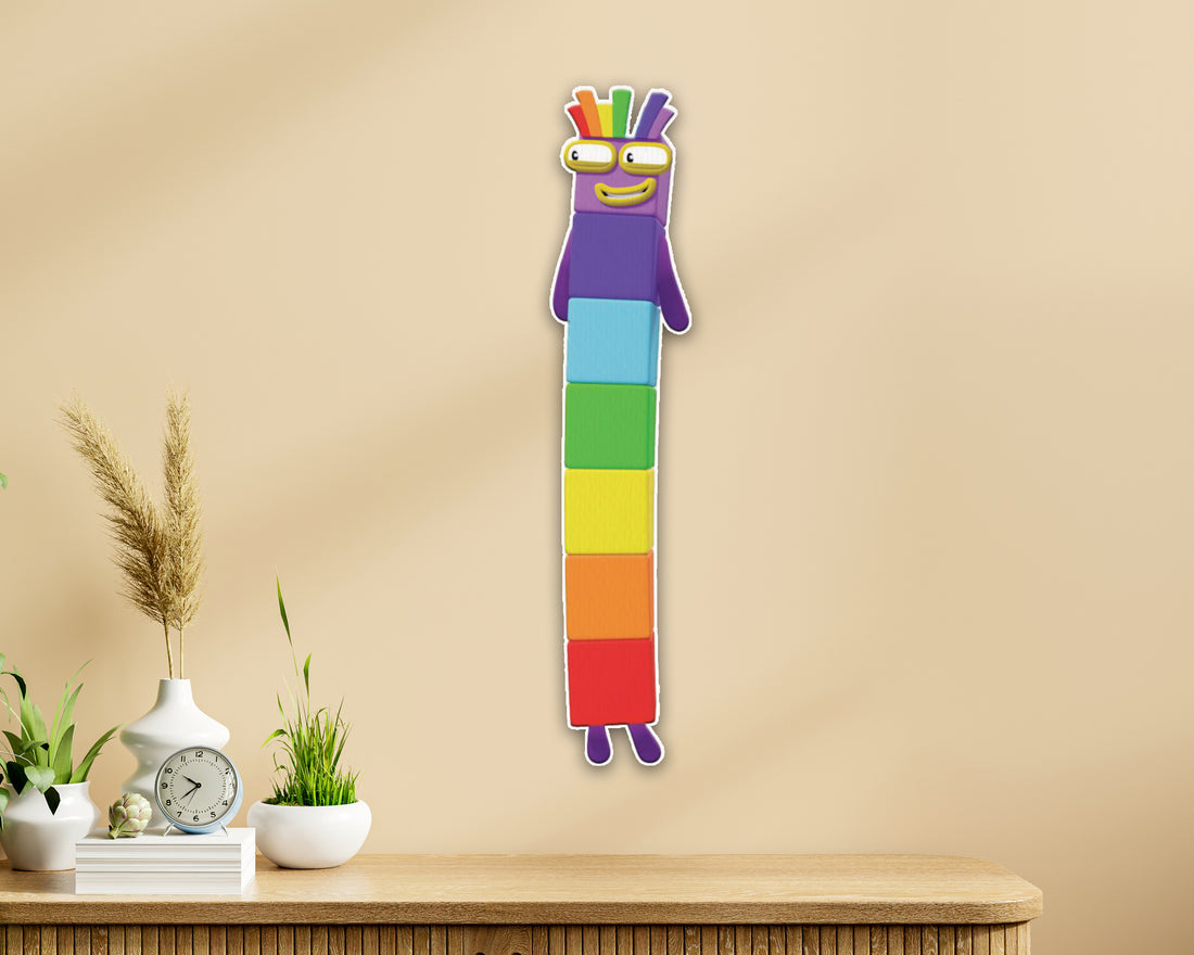 Number Blocks Theme Cutout NBL-07