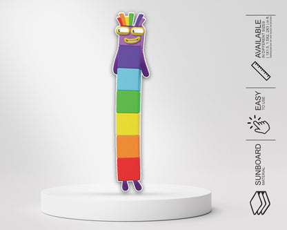 Number Blocks Theme Cutout NBL-07