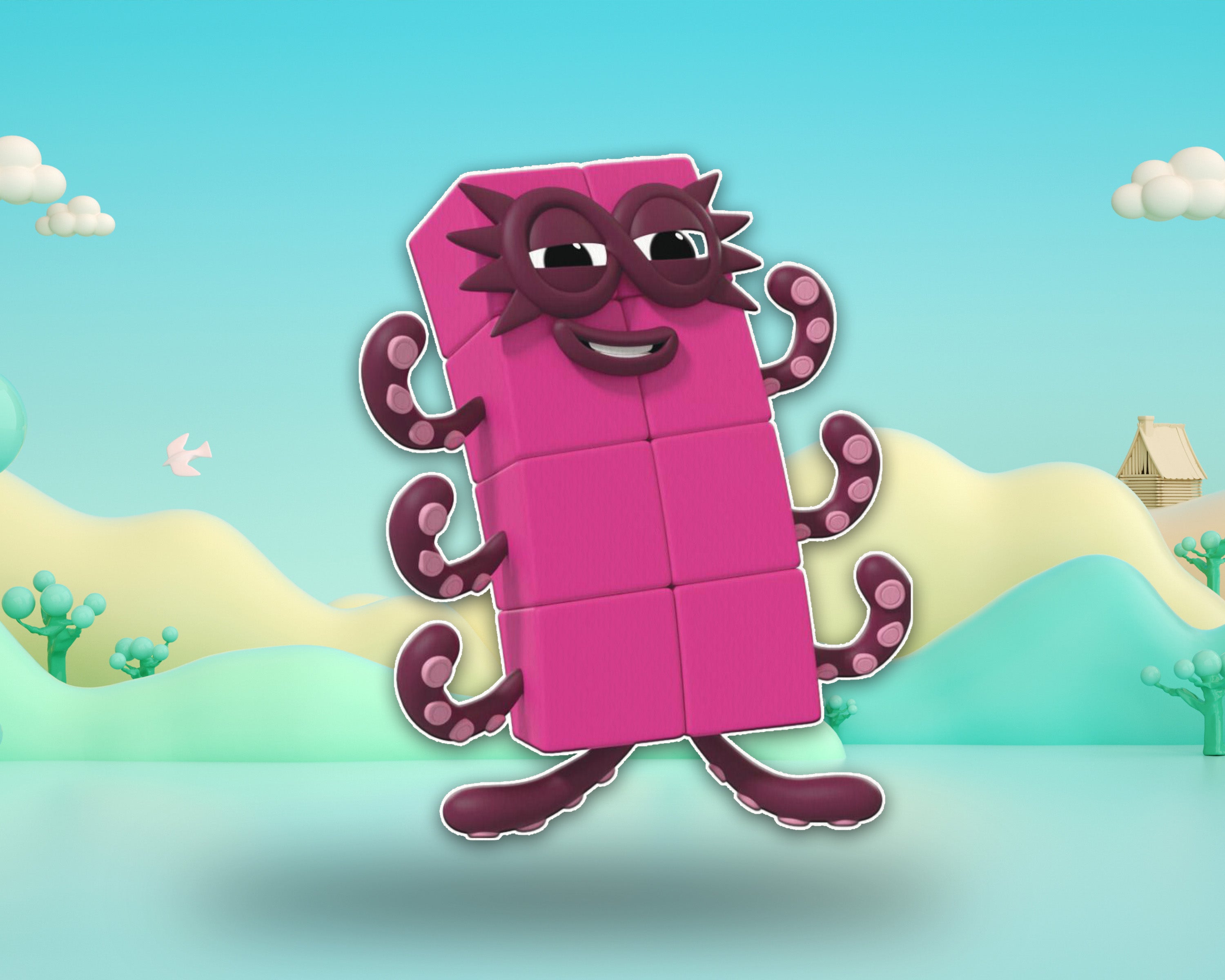 Number Blocks Theme Cutout NBL-08